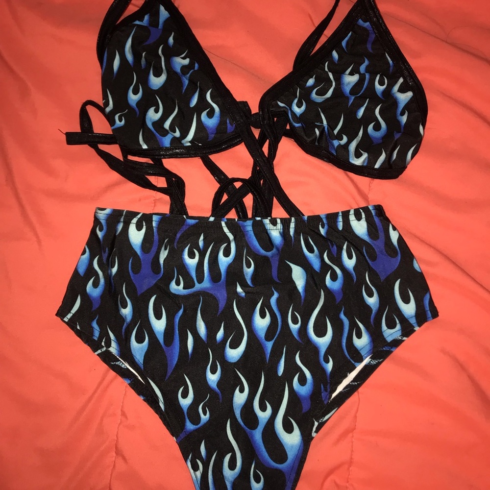 Blue Rave Two Piece